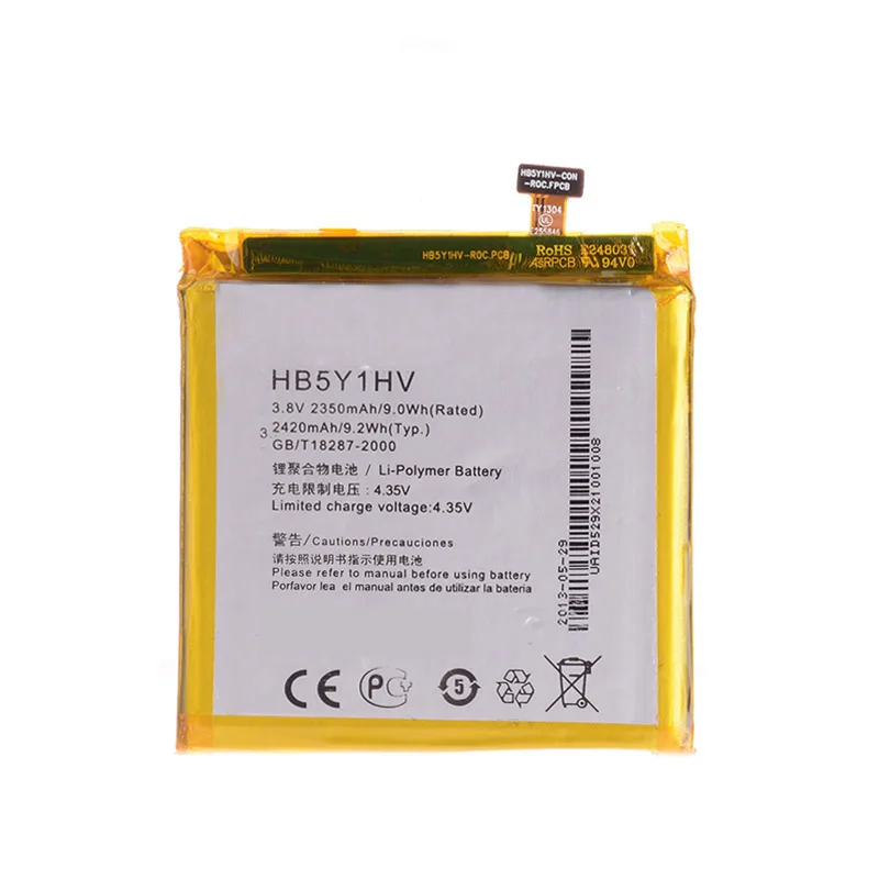 Оригинал Аккумулятор для Huawei Ascend P2 HB5Y1HV / HB5Y1V 2350mAh|Аккумуляторы мобильных