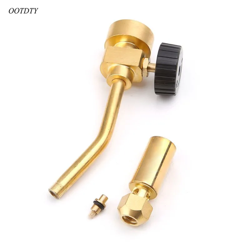 Газовая турбофонарь OOTDTY MAPP паяльный пистолет супер пропановый газ сварка