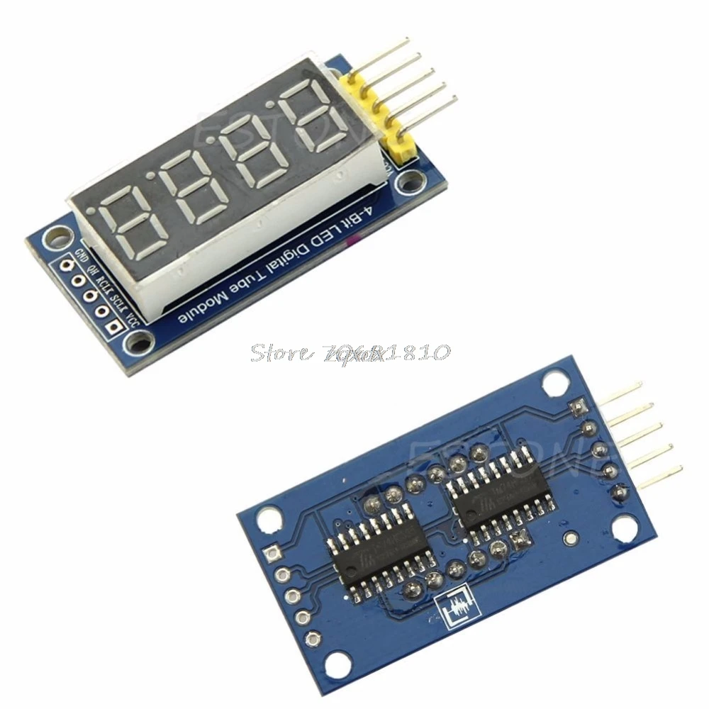 4 Bits Digital Tube LED Display Module Four Serial for 595 Driver Whosale&Dropship|led display module|4 bitdigital tube led |