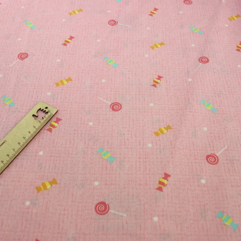 

Pink Owl Cotton Twill Fabric Kids 100% Cotton Cloth for DIY sewing Upholstery Bed Quilting Cotton Material