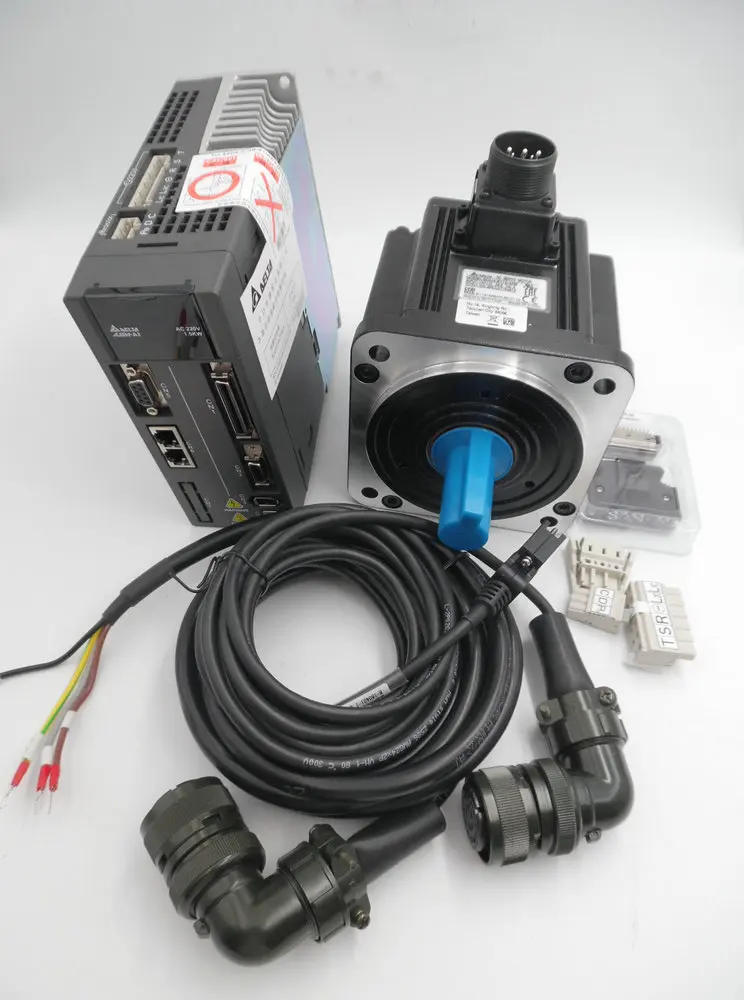 CNC 220V 1.5kW Delta AC Серводвигатель комплект системы 7.16NM 2000r/min 130 мм ECMA E11315RS + ASD A2 1521 M с