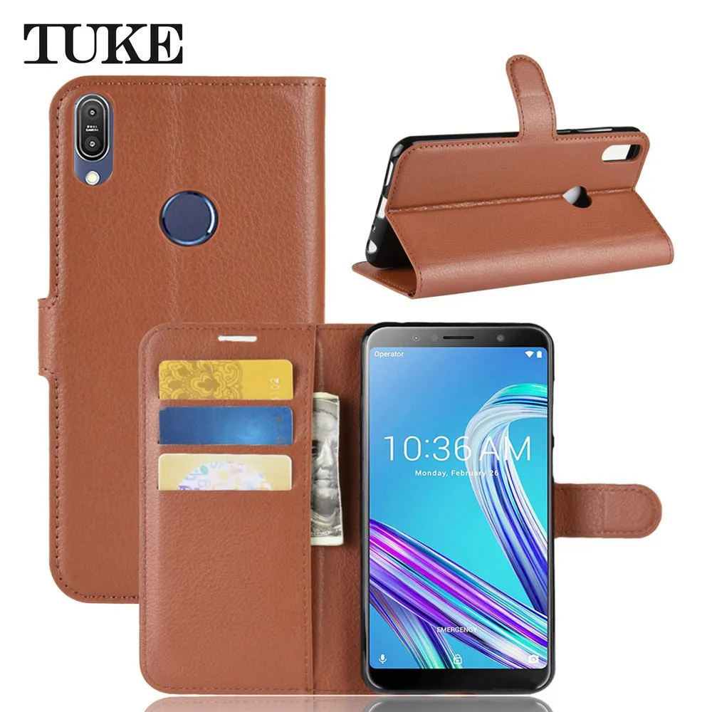 Для Asus Zenfone Max Pro M1 ZB601KL/ZB602KL Чехол кожаный флип чехол для телефона кошелек