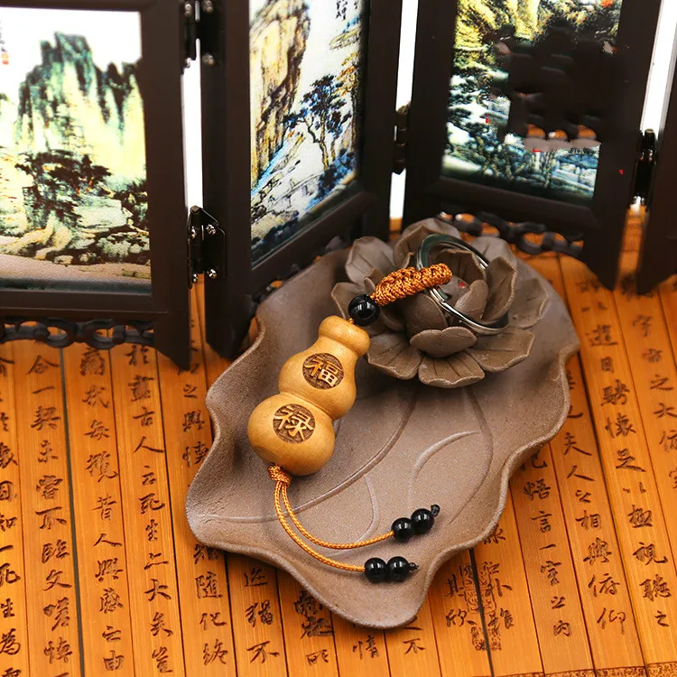 Подвеска в китайском народном этническом стиле с изображением маленькой тыквы