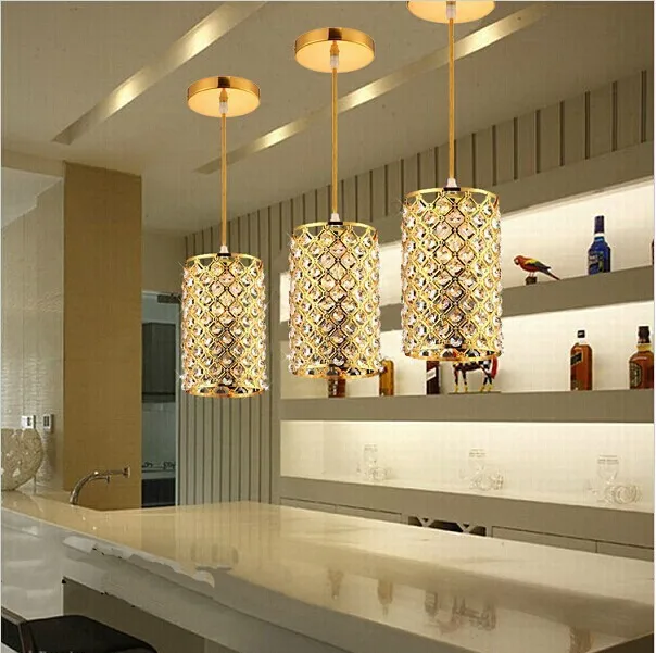 

2016 New Crystalline light LED restaurant Single head head droplight droplight single head droplight fashion simple modern