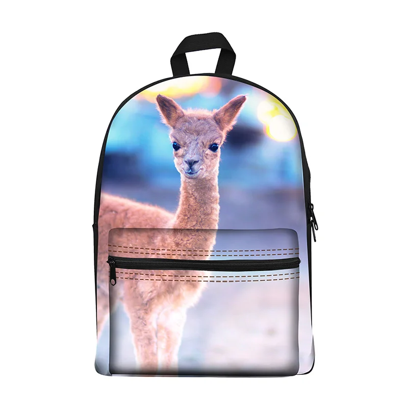 Новинка 2017 милый холщовый рюкзак для девочек модная детская школьная сумка с