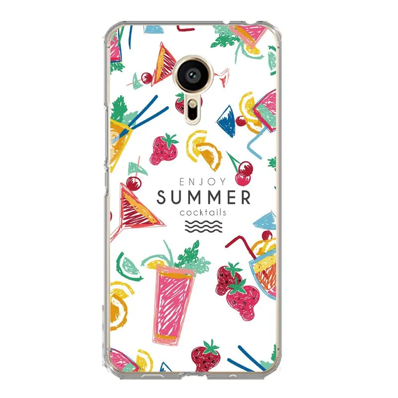Мягкий прозрачный чехол для телефона из ТПУ с рисунком мороженого meilan MX6 pro6 U20 U10 A5