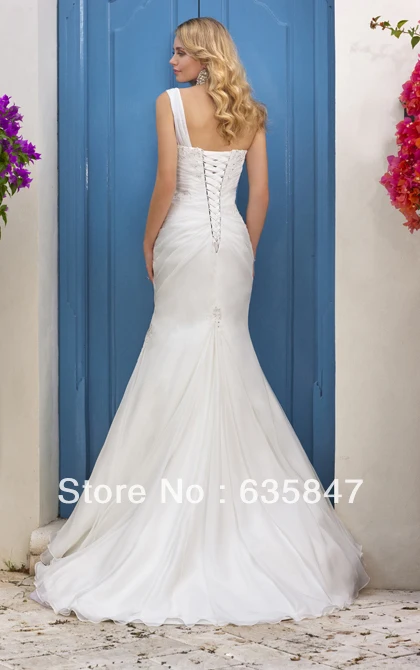 2015Beautiful Wedding Dress Mermaid Bridal Gown 2013 E1318 | Свадьбы и торжества