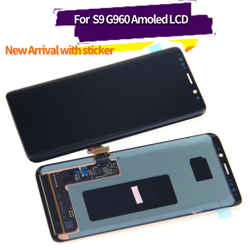 AMOLED дисплей Замена для SAMSUNG Galaxy S9 ЖК сенсорный экран дигитайзер G960