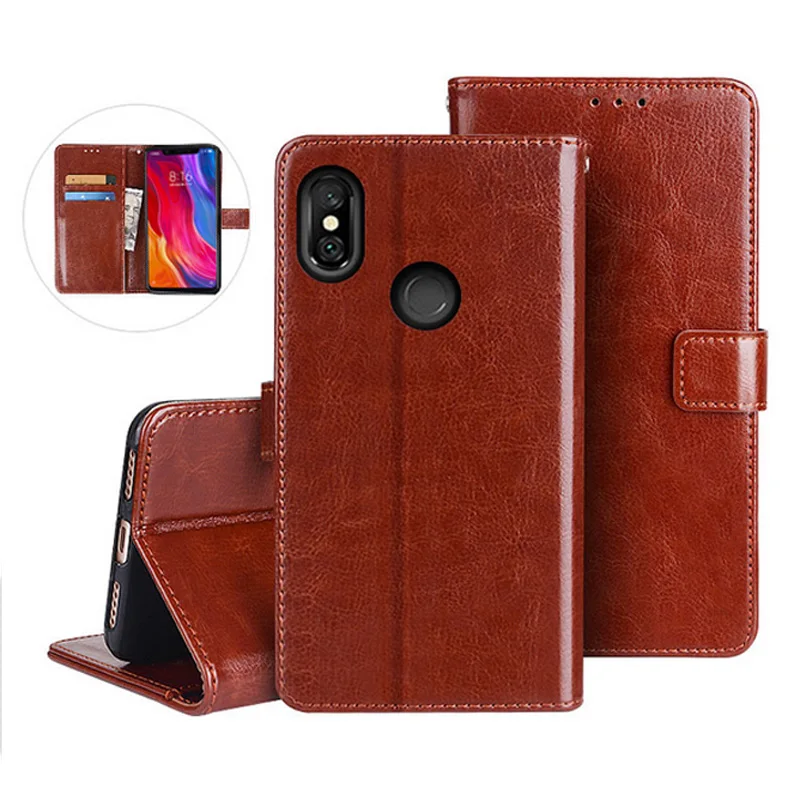 Xiaomi 6 8 9 SE Lite A2 Pocophone F1 Redmi 6A 7A 7 GO 5a 5 Plus K20 Pro чехол бумажник флип Силиконовый Стенд на Redmi Note 5 6 7 Pro
