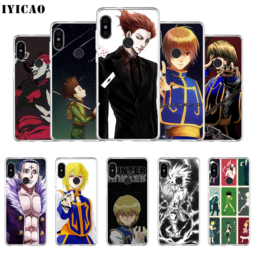 IYICAO hunter x кошка мультфильм мягкий силиконовый чехол для телефона Xiaomi mi 9 8 SE 6 A1 A2 Lite