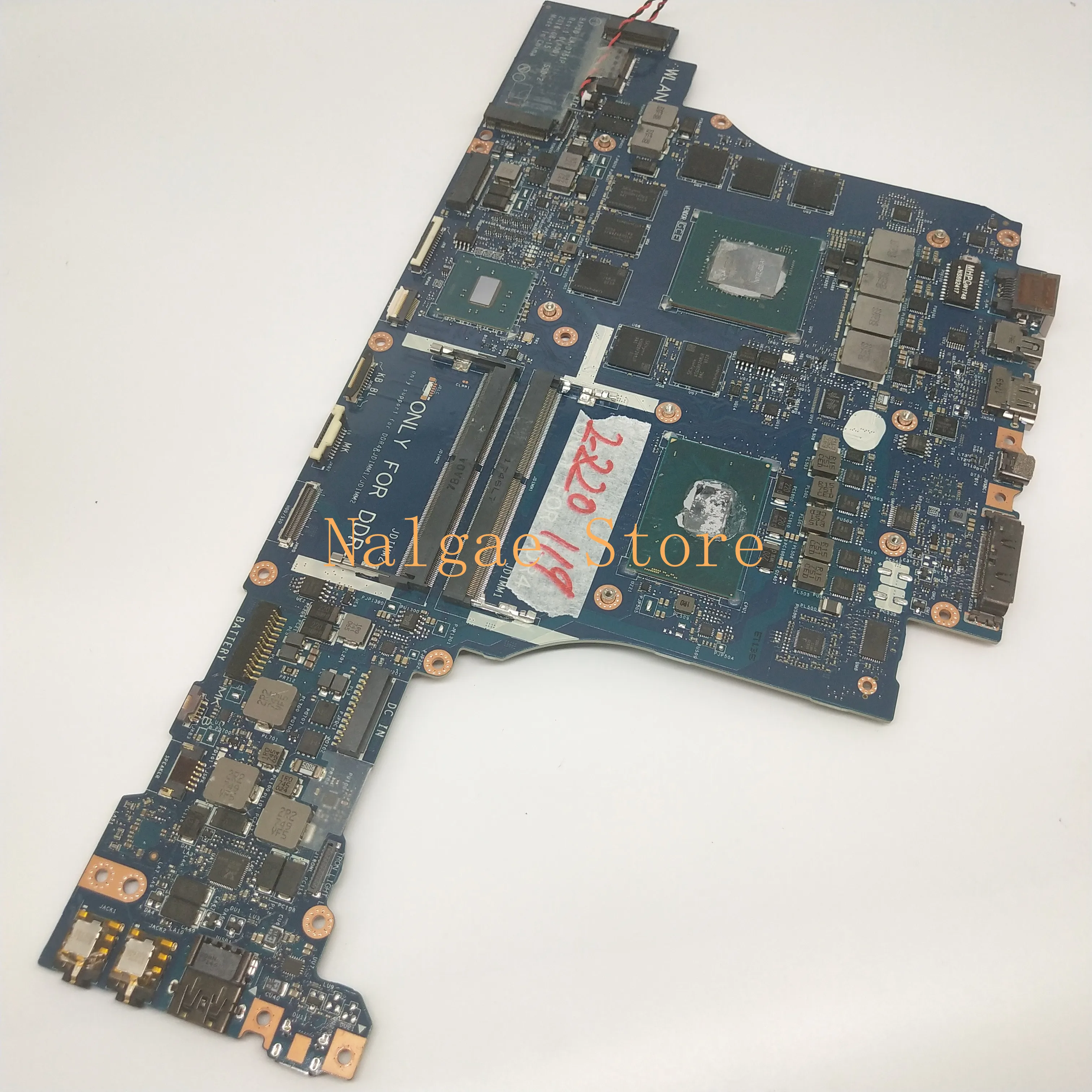 LA D751P I5 6300HQ GTX1060 для DELL alienware 15 R3 17 R4 материнская плата ноутбука CN 0FCWVF