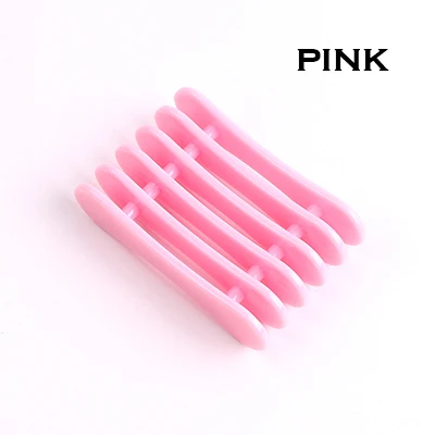 Pink Акриловый 5 сетчатый держатель для ручки стенд дисплей инструмент простой Маникюрный Инструмент Дизайн ногтей Кисти держатель ручки полка NPY - Цвет: Pink