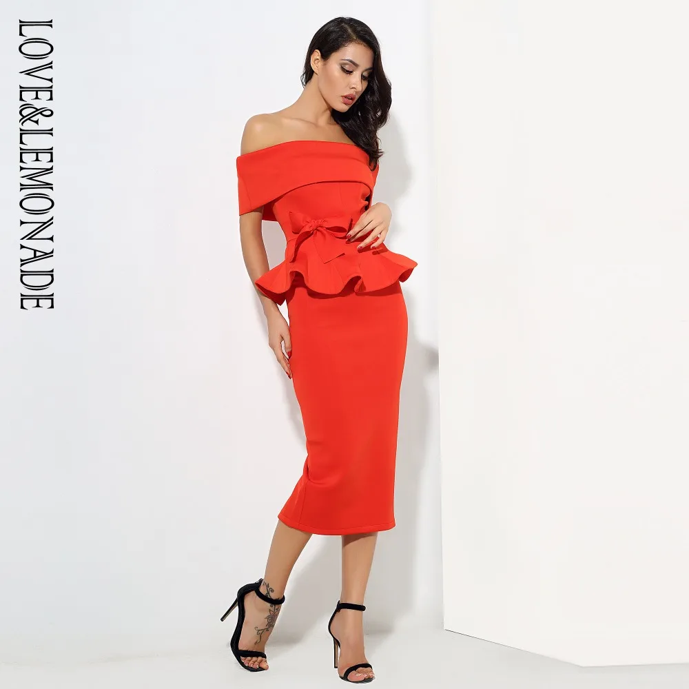 Комплект из двух предметов LOVE & LEMONADE с воротником и поясом 3 цвета LMCC1007|Спортивные