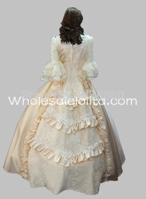 Благородное бальное платье 17 18 го века Марии антуинетты Рококо|18th century|marie antoinetteball