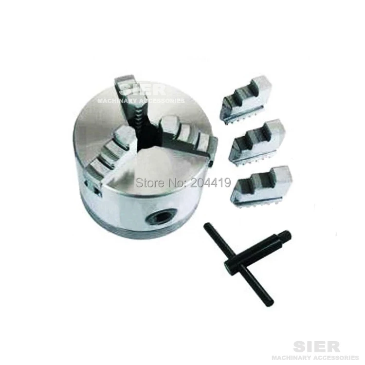 S/N: 10100A 100 мм 3-кулачковый патрон с фланцем/SIEG C2/SC2/C3 3 кулачковый патрон/токарный