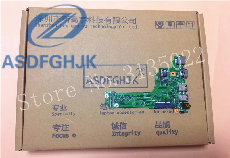 Оригинал для Dell Latitude E3330 Дочерняя плата аудио USB LAN VGA 12840 1 DLA13 V28W1 100% ТЕСТ ОК|lan vga|vga