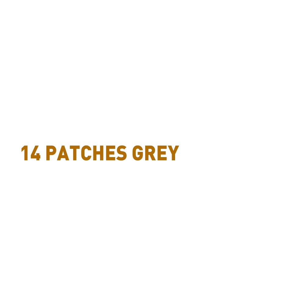 14 Patches Grey Новая мотоциклетная куртка Мужская Натуральная кожа жилет панк ретро классический стиль Байкер клуб Повседневный жилет Мото одежда мотоциклетная куртка - Цвет: 14 Patches Grey