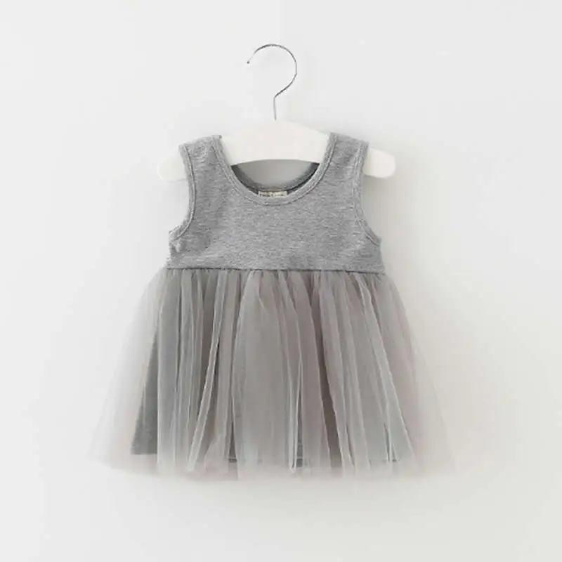 Для детей ясельного возраста для маленьких девочек костюм с платьем летнее