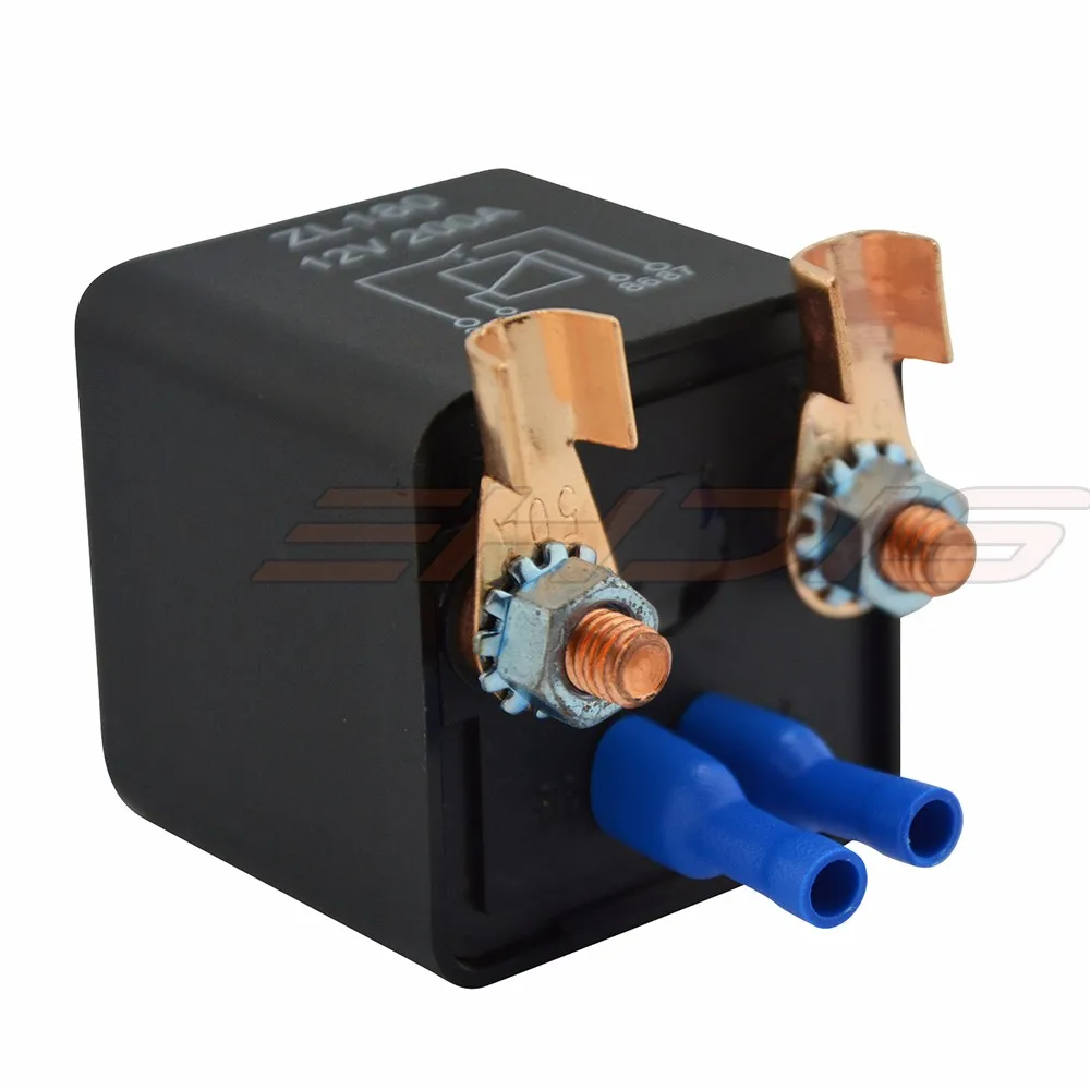 Ehdis 2 Pin 12 V/24 V 200A реле с медным клеммами нормально вкл/выкл розетка устройство