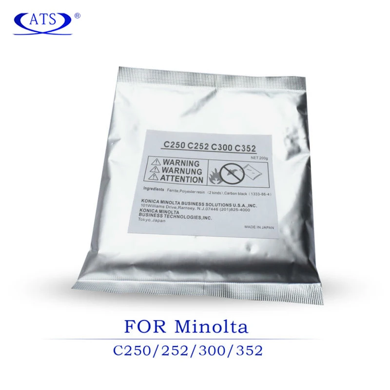 Цвет разработчик порошок CMKY для Konica Minolta C 250 252 300 совместимый копир запасные части