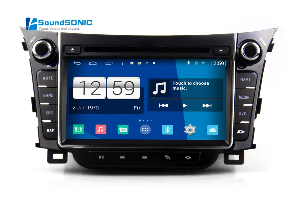 Для hyundai i30 2012-2014 Android 4 автомобильное аудио-Радио стерео сенсорный экран DVD