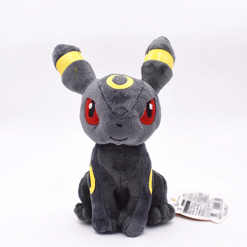 Новые плюшевые игрушки Eevee 9 стилей Umbreon Eevee Espeon Jolteon Vaporeon Flareon Glaceon Leafeon Sylveon мягкие куклы животных - Цвет: Umbreon