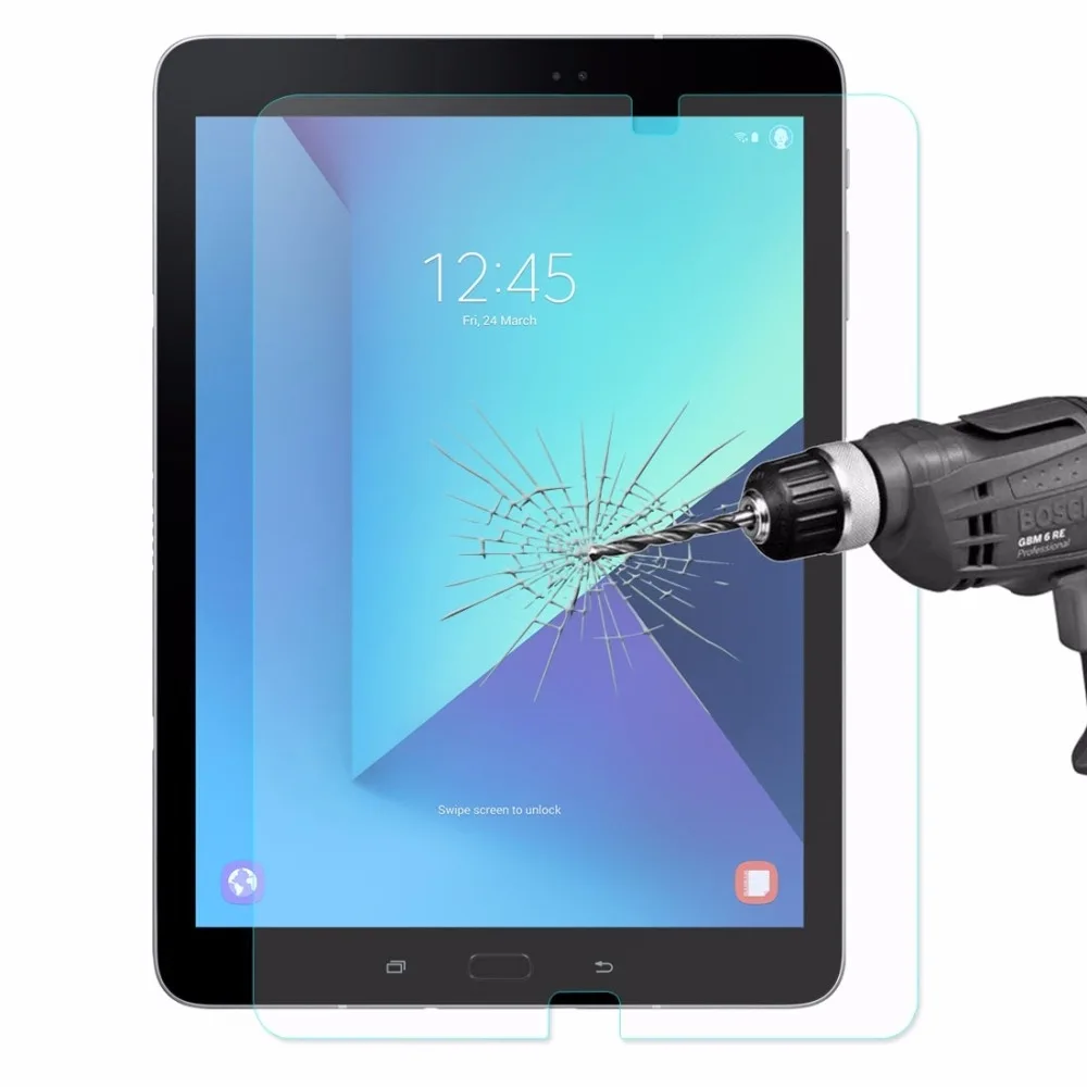 Для Samsung Galaxy Tab S3 9 7 T820/T825 0 33 мм 9H твердость поверхности 2.5D изогнутая пленка для