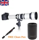 Телеобъектив JINTU 650-1300 мм + 2 телеконвертер 650-2600 мм для камер CANON EOS T6s T6i T5i T4i T5 T3 T3i 60D 1D 5D 77D 800D