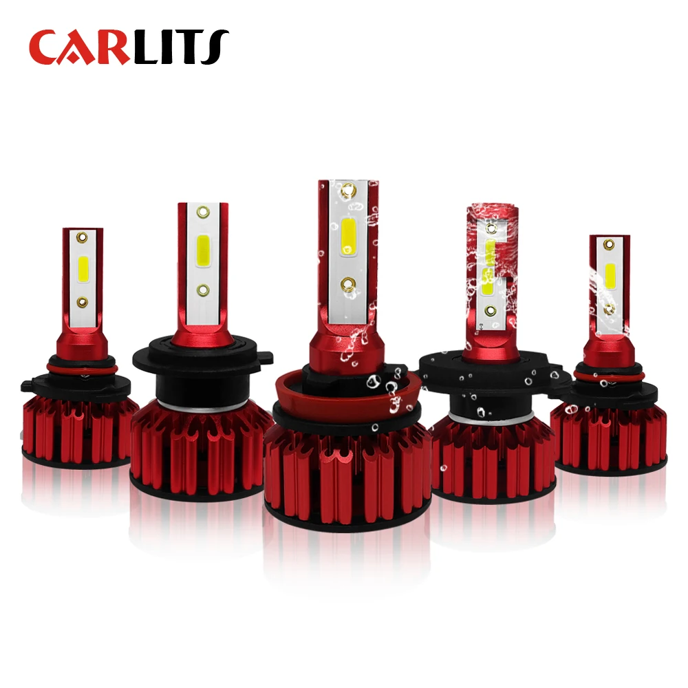 Светодиодсветодиодный лампы CARLITS ультра мини H7 H4 дальний/ближний свет