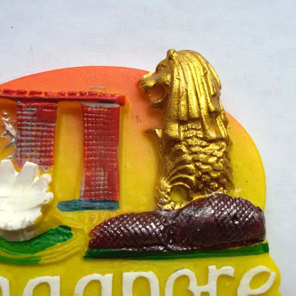 BABELEMI сентоса остров Сингапур Merlion Tower Sands Sky Park World Travel холодильник магнит