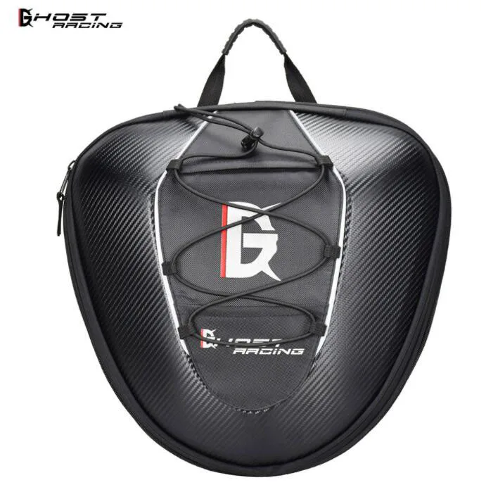 GHOST RACING Водонепроницаемая мотоциклетная задняя Сумка многофункциональная