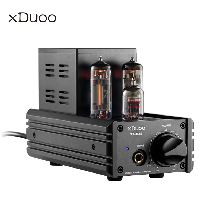 XDUOO TA-03S CS4398* 2 XMOS PCM 32 бит/192 кГц nent DSD128 USB DAC ламповый усилитель для наушников