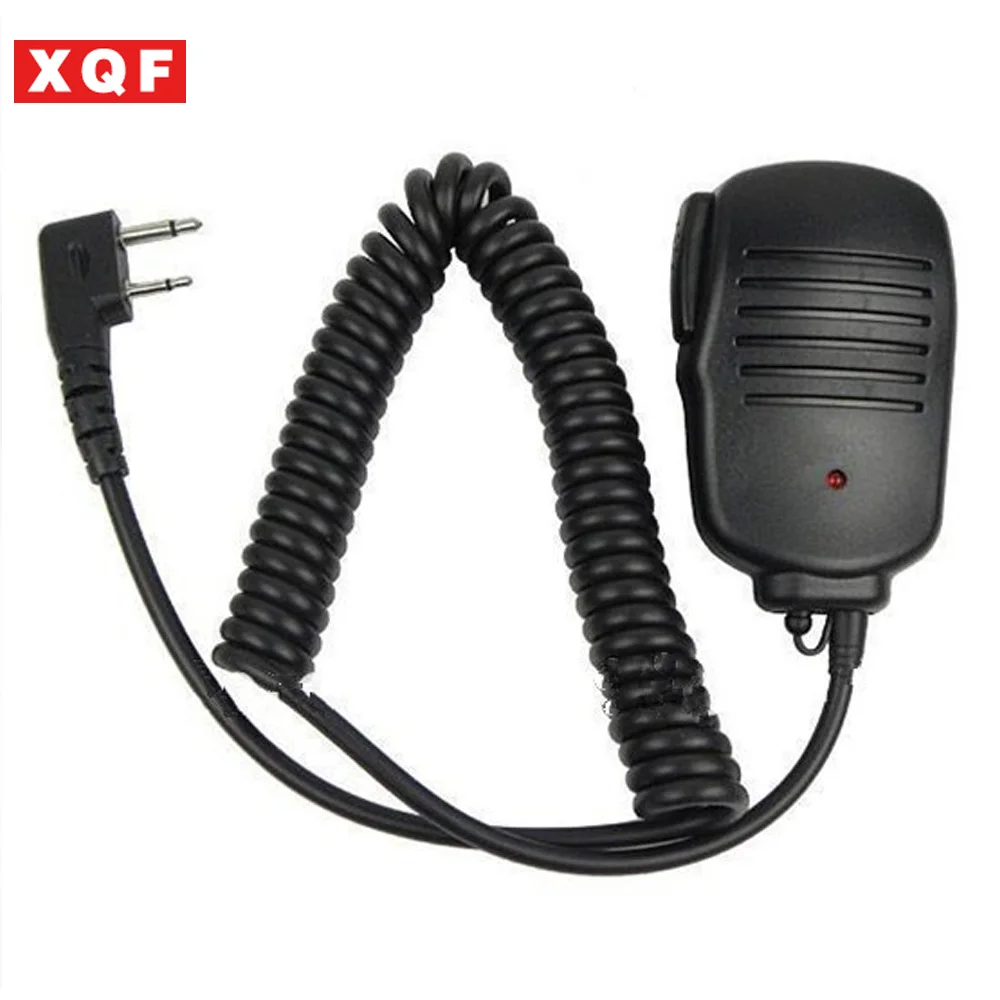 8 шт. 2 PIN Ручной PTT Динамик Микрофон для ICOM V8 F21 F11 V82 V85 F26 Радио мм с 3 5 разъем