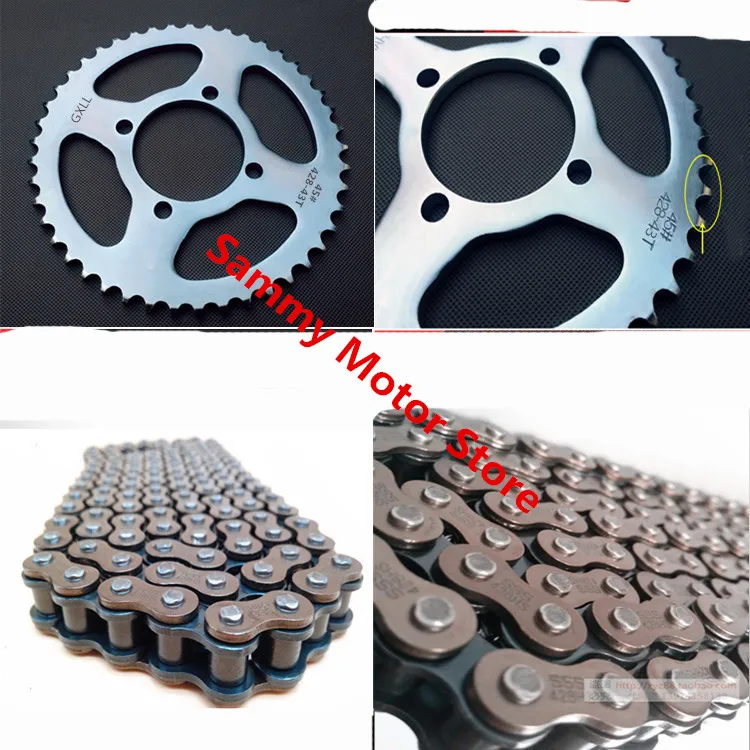 Передняя и задняя звездочки для мотоциклов с колесами 38T/39T/41T/42T/43T/45T 14T|motorcycle