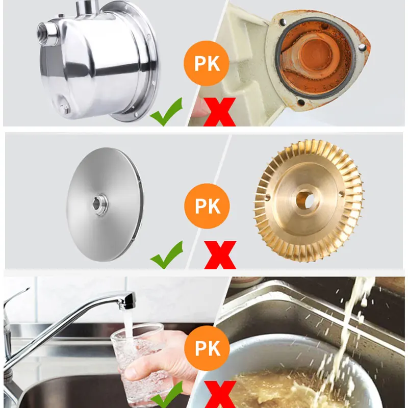 Бытовой автоматический бесшумный гидронасос самовсасывающий насос из