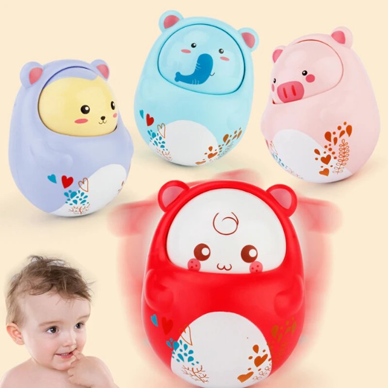 Детский погремушка грызунок для младенцев Roly poly Tumbler набор мобильных музыкальных