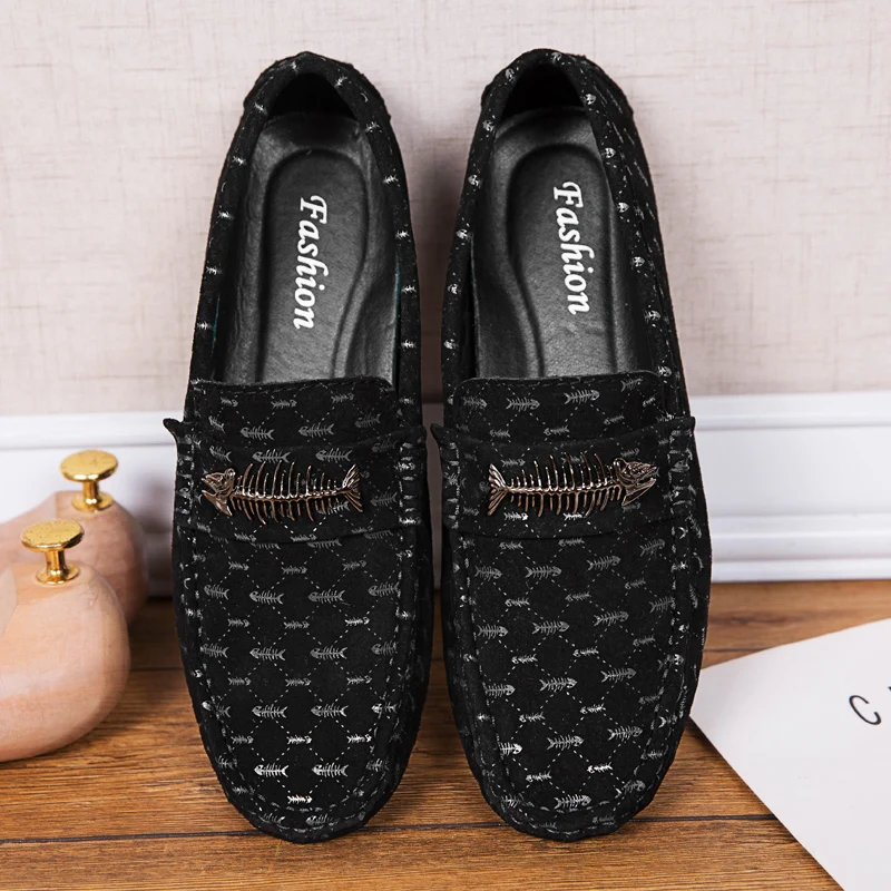 Mens 2018 Fashion Flat Men Shoes Male Casual Slip On Lazy Flats Moccasins Loafers 25D50 | Обувь