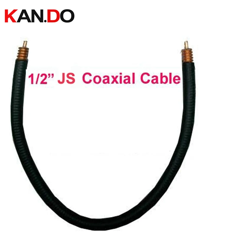 20 м длинные 1/2 &quotJS коаксиальный кабель 50Ohm питающий изоляция PE черная куртка