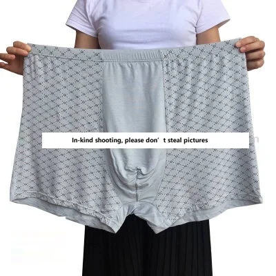 picture color Мужские боксеры, большие размеры, 11XL, 9XL, бамбуковое волокно, нижнее белье, боксеры, шорты, большой размер, эластичные, Calzoncillos, свободные трусы - Цвет: picture color
