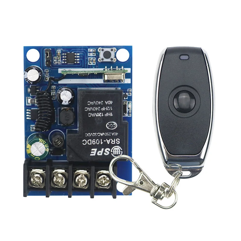 Новый DC12 48V 12В 24В 36В 48В 1CH 10А RF беспроводной переключатель системы дистанционного