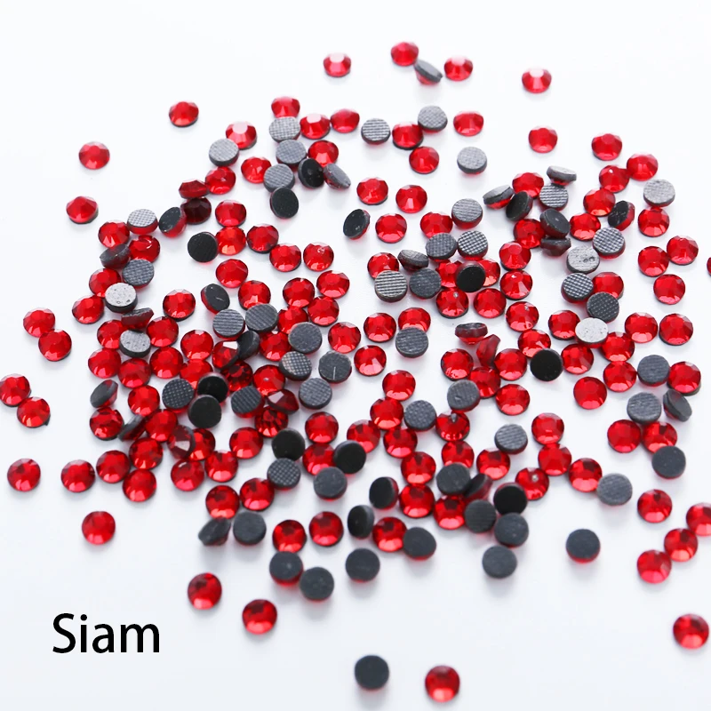 Siam 1440 шт. кристалл DMC горячее сверление бусины со стразами Сделай Сам исправление хрустальные стразы глажка Мобильный телефон сумка инкрустированные туфли гвозди