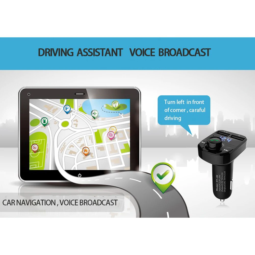 1 шт. Автомобильный MP3 аудио плеер Bluetooth FM передатчик беспроводной модулятор