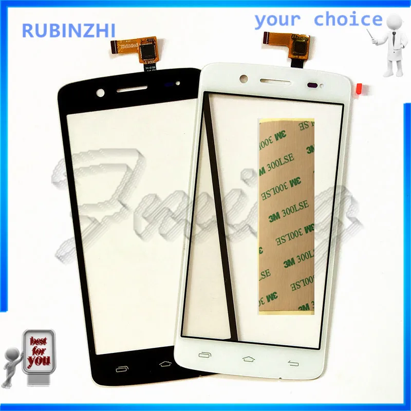 Сенсорная панель RUBINZHI для телефона сенсор Micromax A121 Canvas elanz2 дигитайзер сенсорного