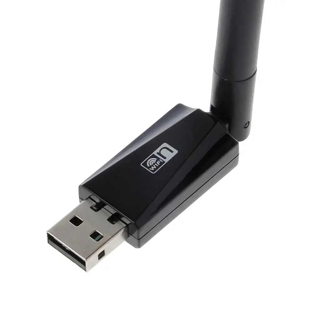 Мини беспроводной Wifi адаптер 150 Мбит/с 5дб антенна USB приемник сетевая карта 802.11b/n/g