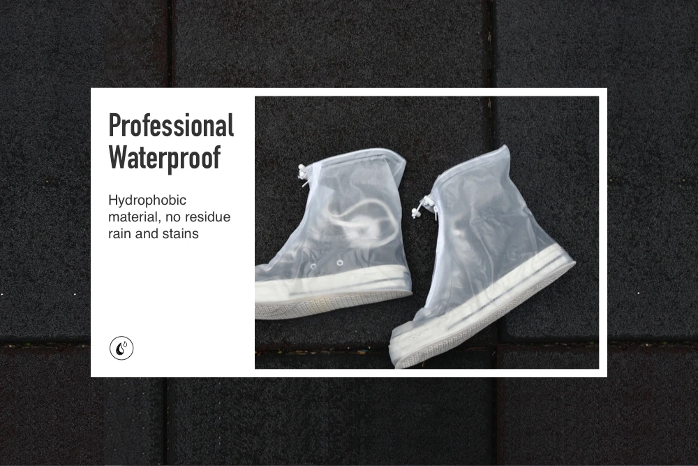 Eyechic водонепроницаемые чехлы для обуви Водонепроницаемые силиконовые чехлы для обуви для защиты от дождя пластиковые