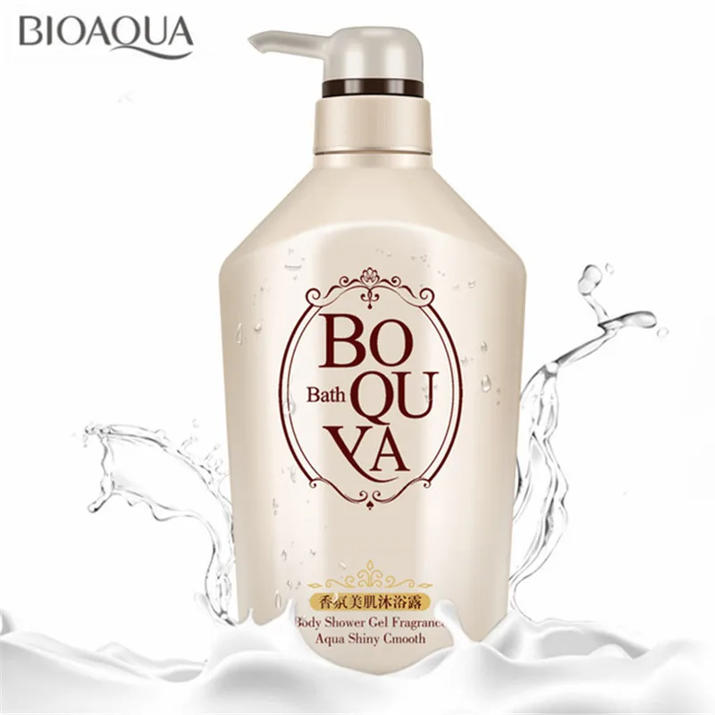 BIOAQUA глубокое очищение тела отшелушивающий гель для душа эфирное масло аромат