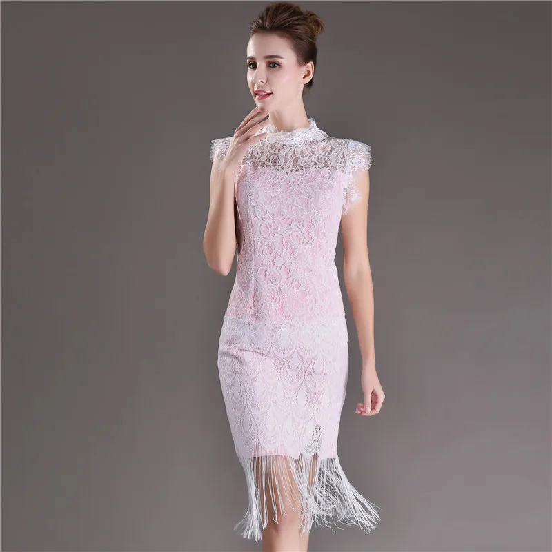 H Хан королева 2 шт женское элегантное сексуальное кружевное платье с открытыми