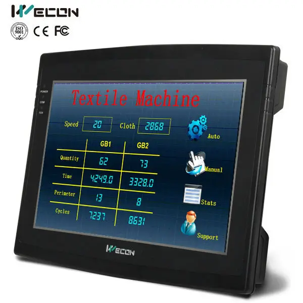 Промышленная hmi панель Wecon 10 2 дюйма сенсорный экран управления интерфейсная