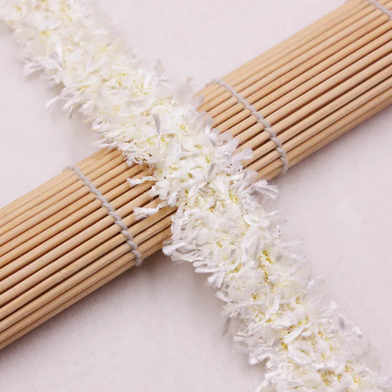 10 ярдов ширина 3 см DIY тканые кисточкой Красочные кружевная бейка костюмы пришить