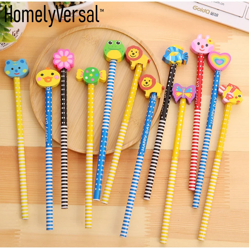 Карандаш HB с ластиком для детей начальной школы милые Креативные школьные